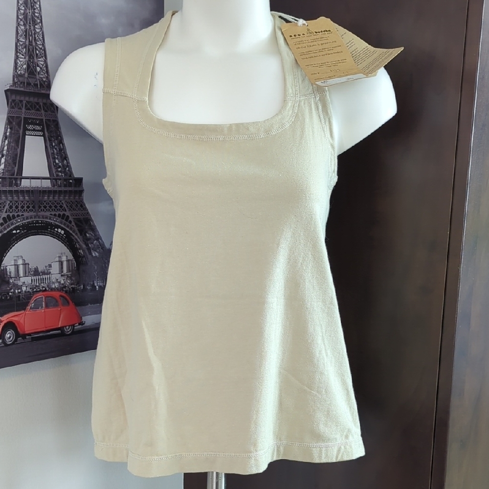 Women's Cream Tank Top